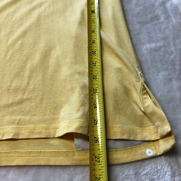 LULULEMON Yellow Polo Short Sleeve Men's Shirt Size 8 - Picture 8 of 8
